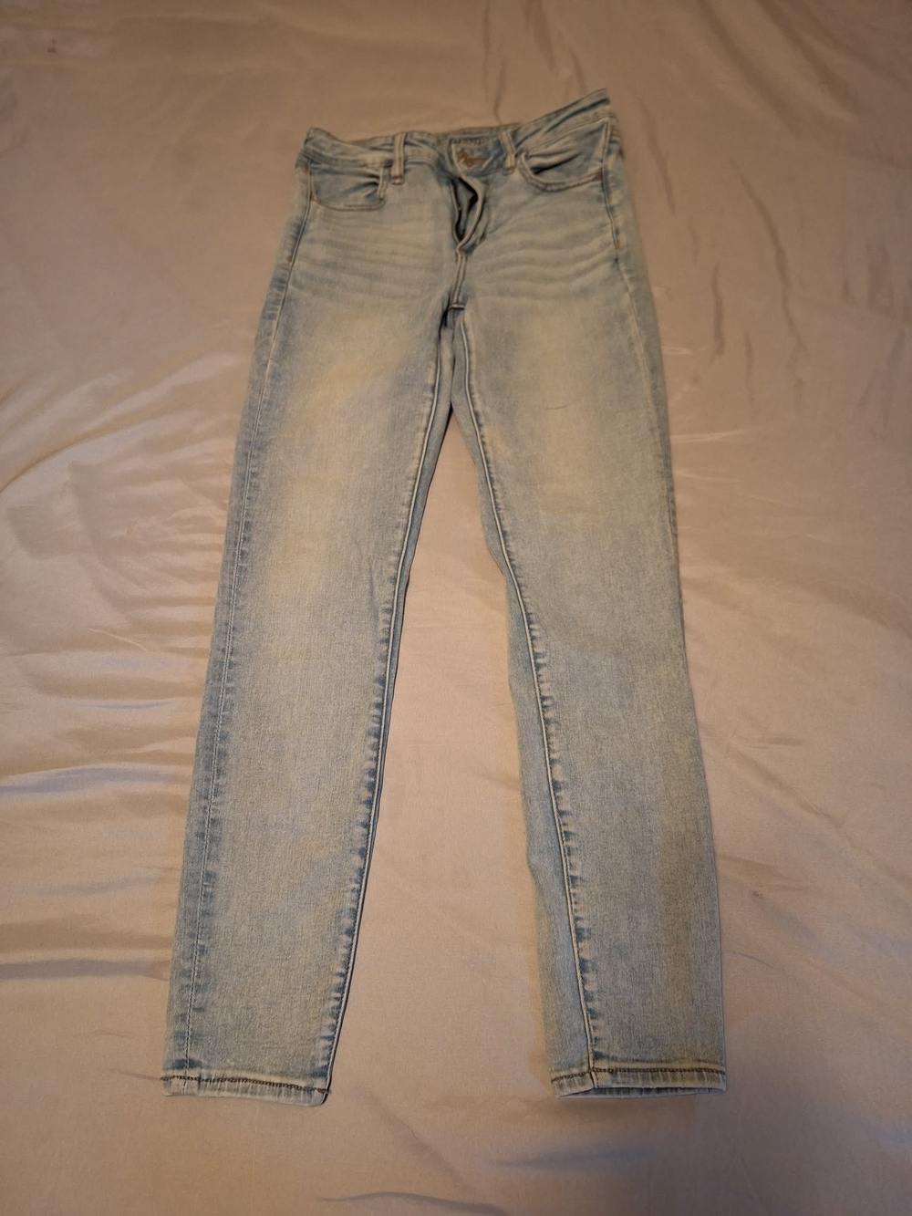 American Eagle Outfitters Pale Blue Skinny Jeans - Women's